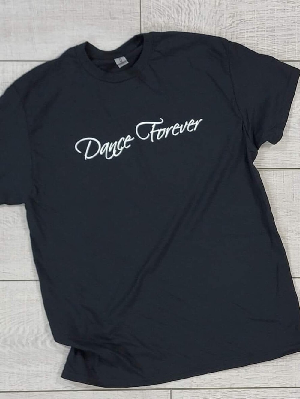 Dance Forever Black Graphic Tee